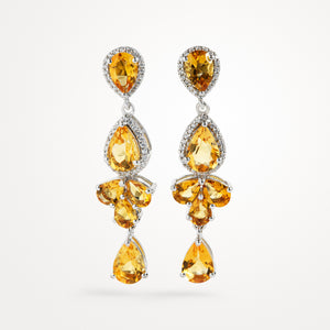 Citrine Earring Sophisticated