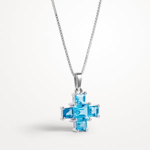 Blue Topaz Pendant Focus