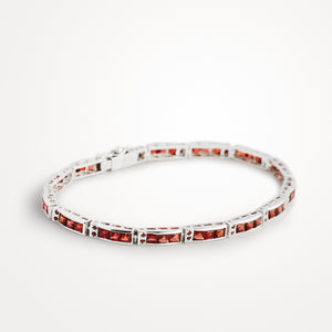 Garnet Bracelet Strength