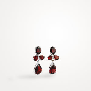 Garnet Earrings Glorious