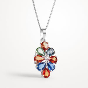 Multi Sapphire Pendant Celebration