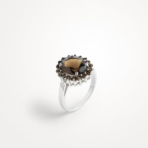 Smokey Topaz Ring Freedom