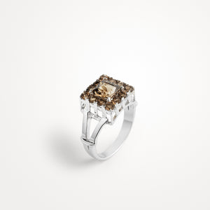 Smokey Topaz Ring Mystique