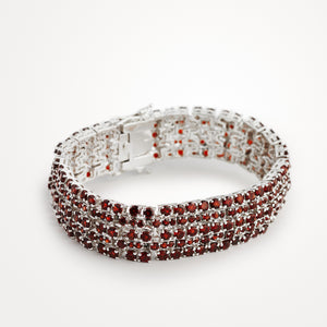 Garnet Bracelet Abundant